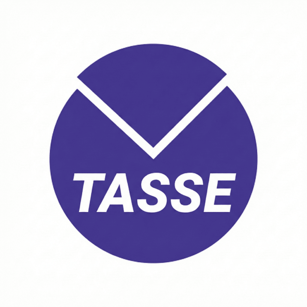Logo con la scritta TASSE, rappresentante l'imposta sulle vendite locale.