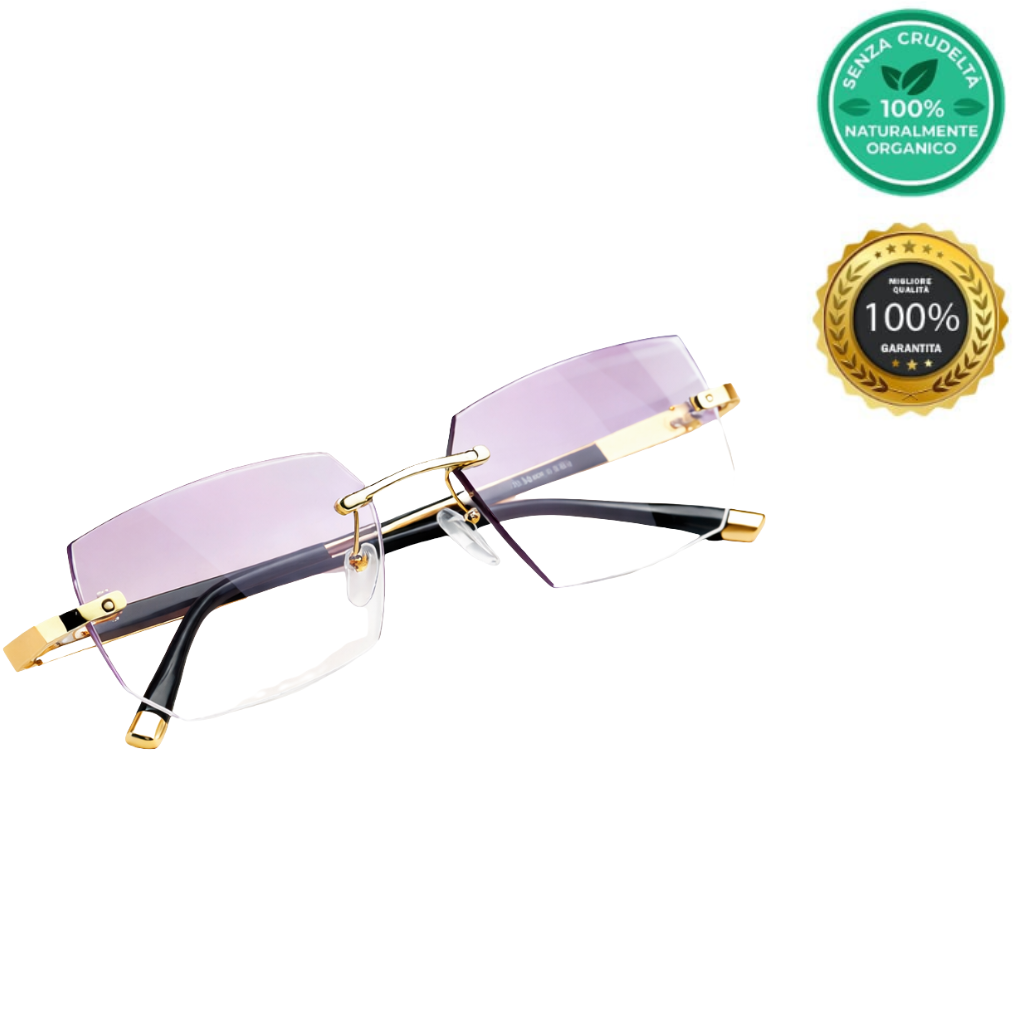 Occhiali Ultra Restore eleganti con montatura moderna e lenti sfumate, ideali per ogni look quotidiano.