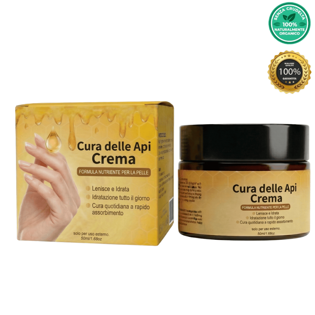 Crema di lusso per la cura delle api
