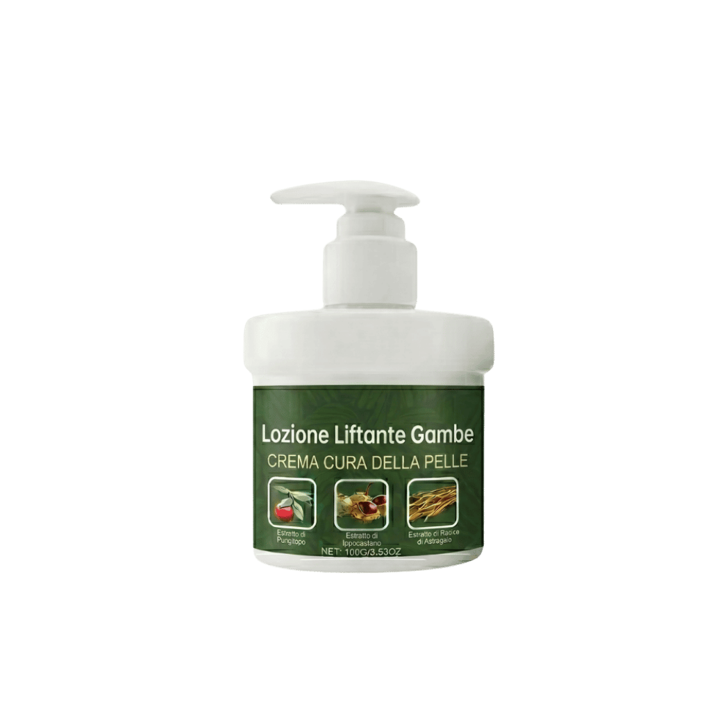 Lozione Liftante Gambe - Crema per la cura della pelle, leggera e a rapido assorbimento.