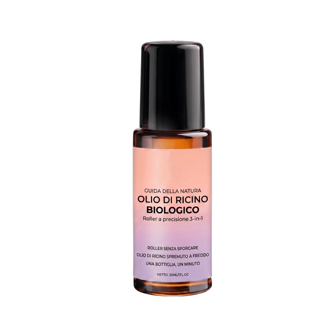 Roll-on di olio di ricino biologico