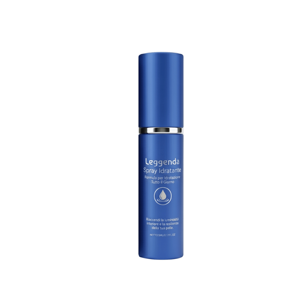 Leggenda Spray Idratante, spray idratante delicato per la cura quotidiana della pelle.