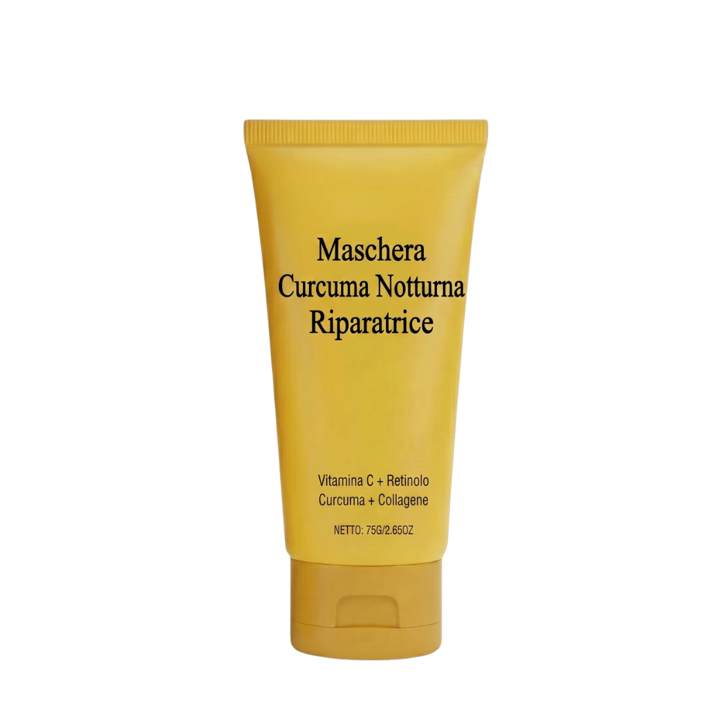 Maschera viso cremosa alla curcuma Luxe