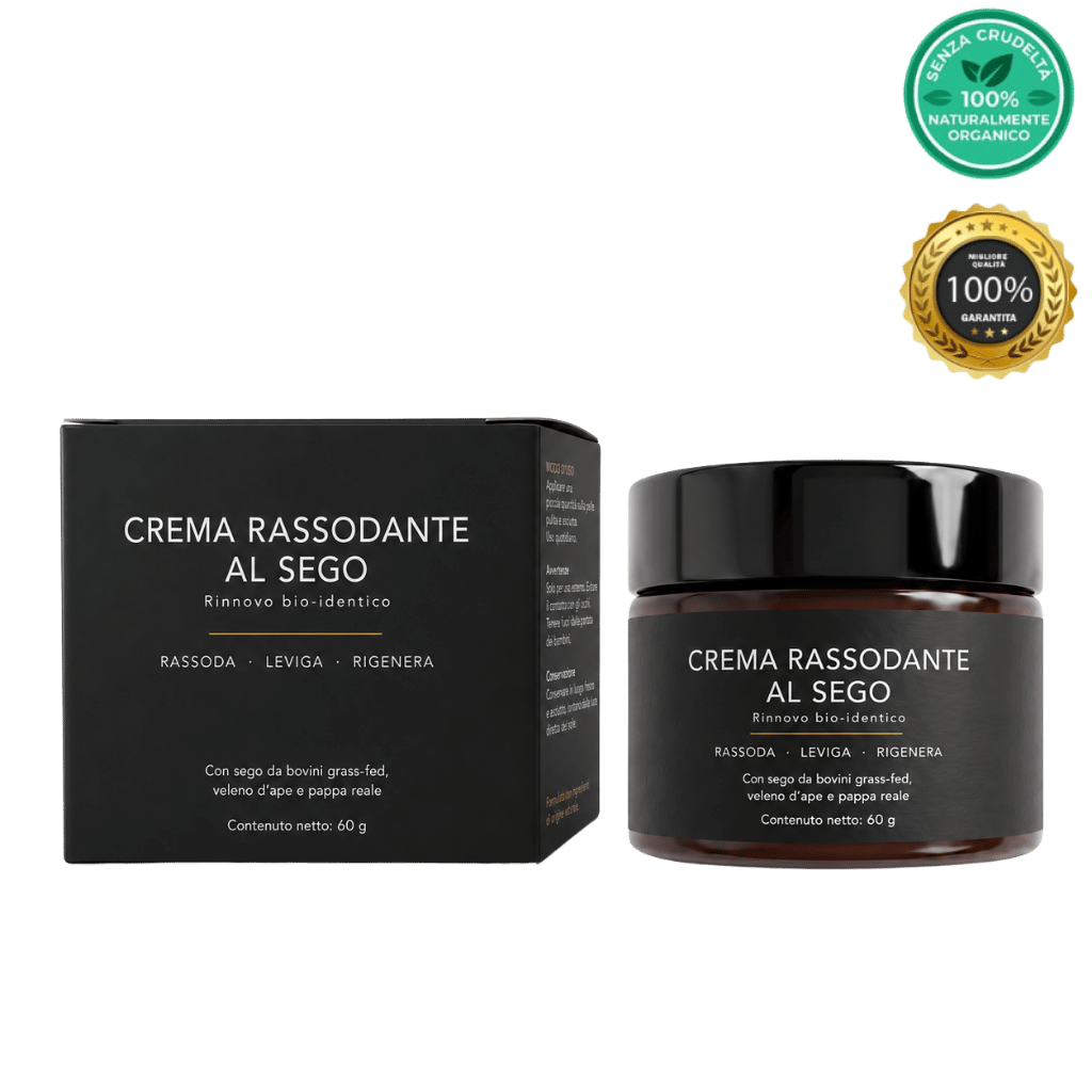 Crema rassodante al sego bovino