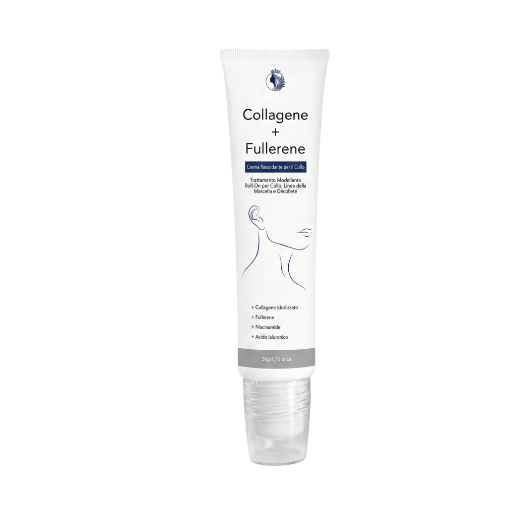 Crema Rassodante per il Collo Luxe in tube, progettata per una pelle del collo più tonica e idratata.
