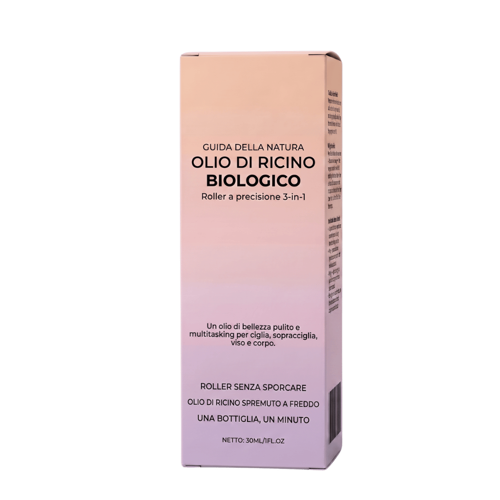 Roll-on di olio di ricino biologico