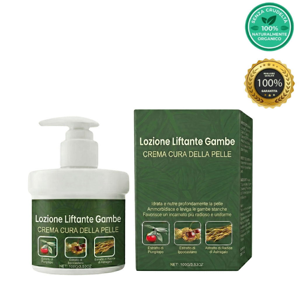 Lozione Liftante Gambe - Crema cura della pelle, topica e leggera per un aspetto liscia e tonica.