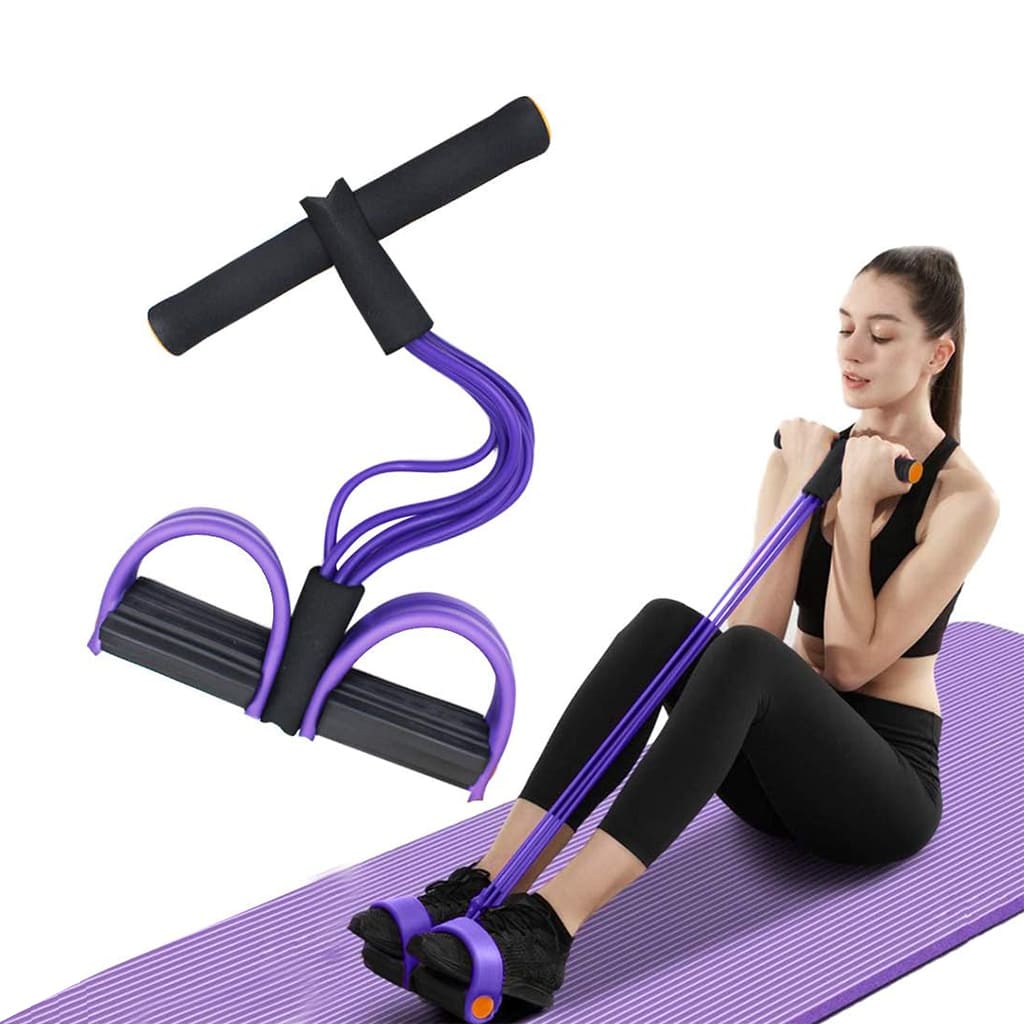 Pura Neve BarreTone kit di allenamento a resistenza con fasce elastiche e barra, ideale per yoga e tonificazione.