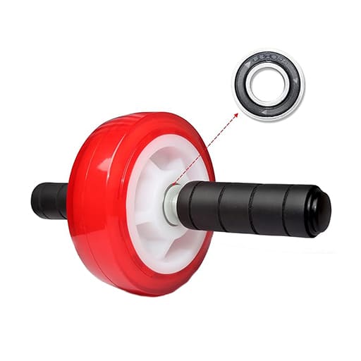 Pura Neve CoreRise ab roller showing sturdy design for effective core workouts and stability training.