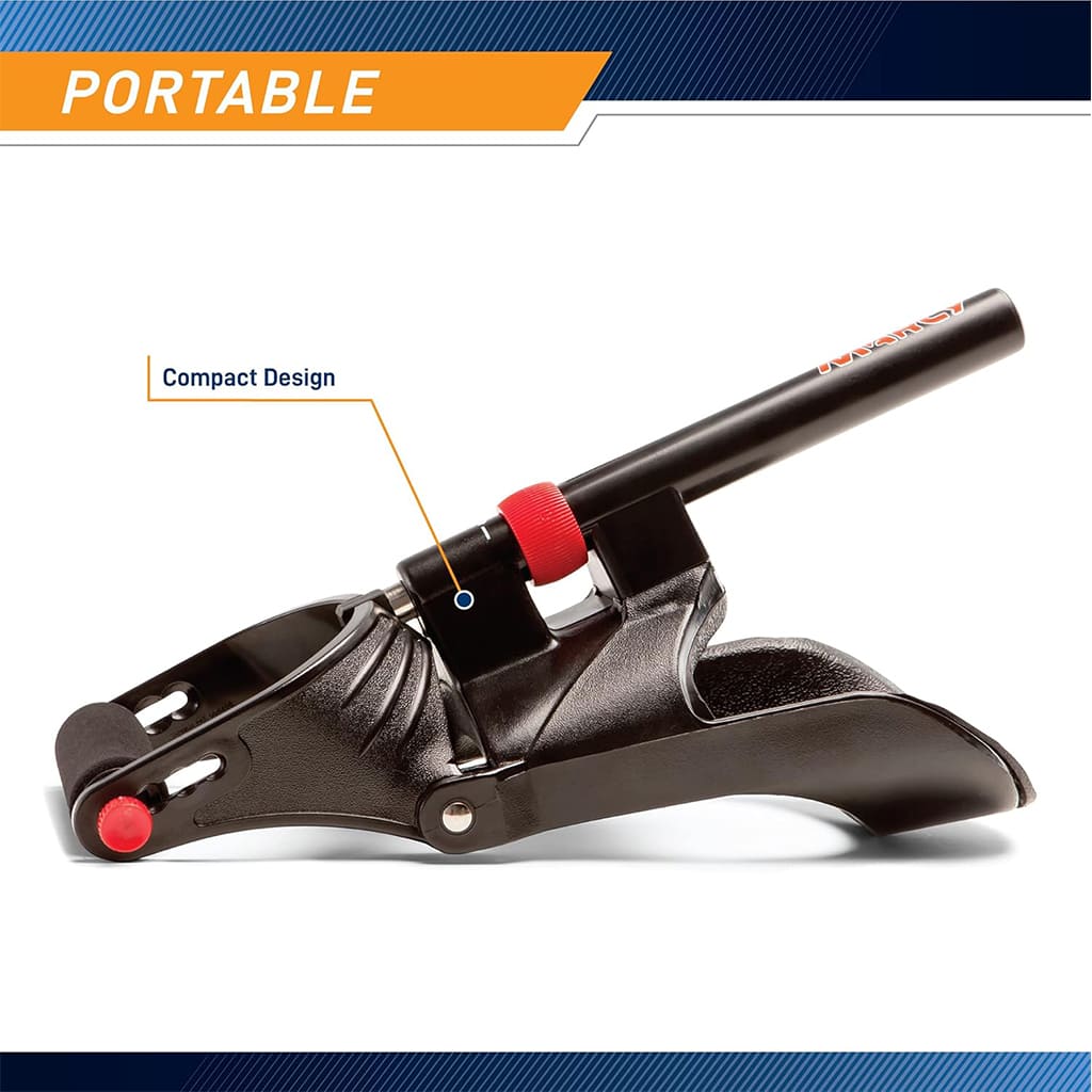 Pura Neve GripTone attrezzo compatto per allenare avambracci e polsi, design portatile e resistente.