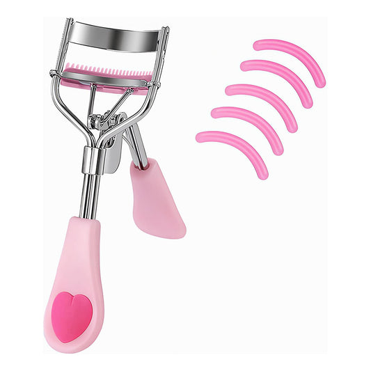 Pura Neve – Piega Ciglia di Precisione con design ergonomico e cuscinetti in silicone, per ciglia curate.