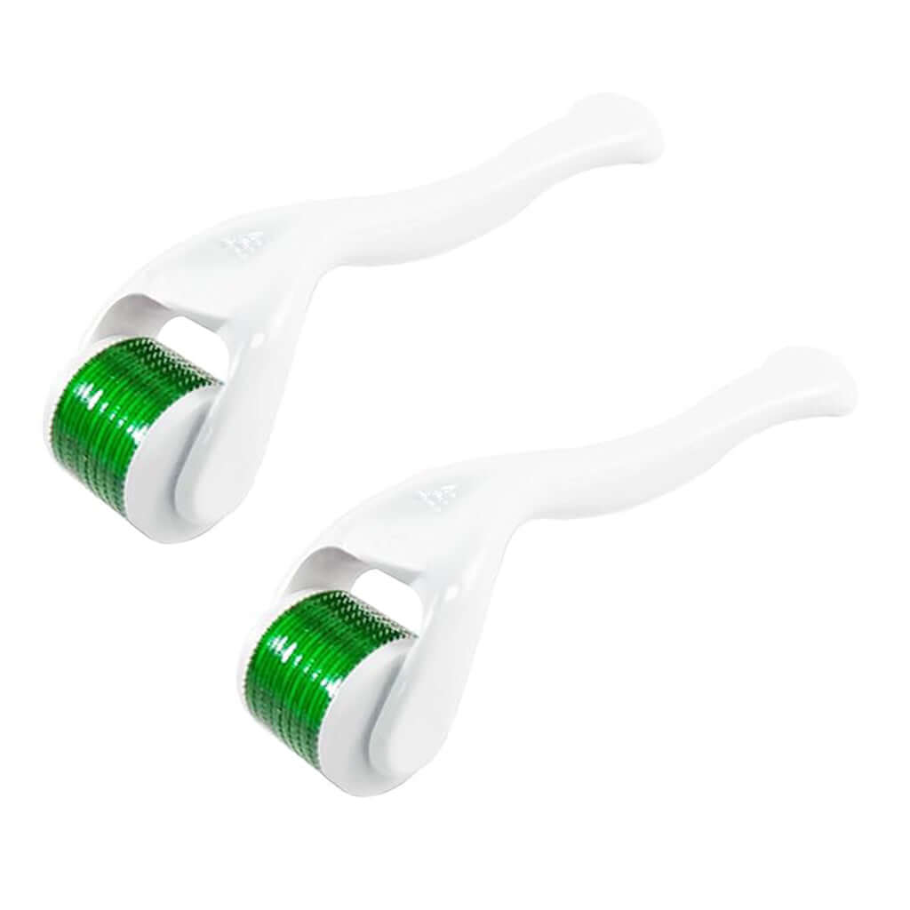 Pura Neve – Rullo Microneedling Rigenerante, set di due rulli per rigenerazione della pelle e stimolazione di collagene.